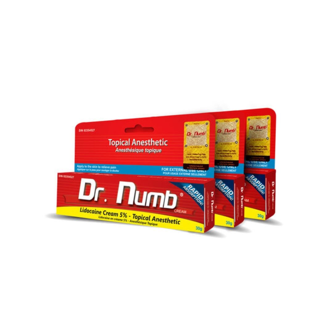 Dr Numb Numbing Cream | Topical Numbing Cream for Laser, Microneedling + Tattoo Removal - Beauty Pro Supplies Canada