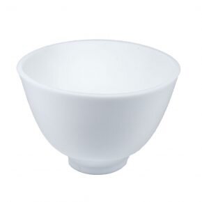 Facial Silicone Bowl - Large | White - Beauty Pro Supplies Canada