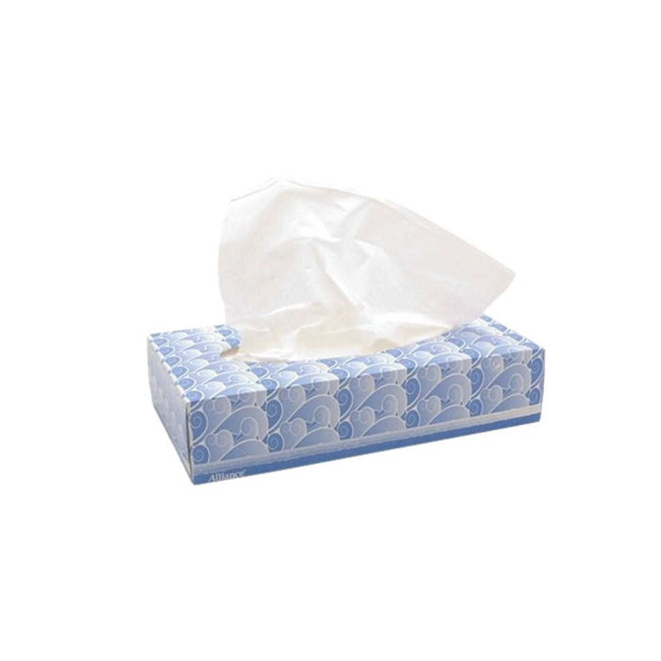 Facial Tissue - Standard Size | 2 ply | 19cm x 21cm | Box Of 100 - Beauty Pro Supplies Canada