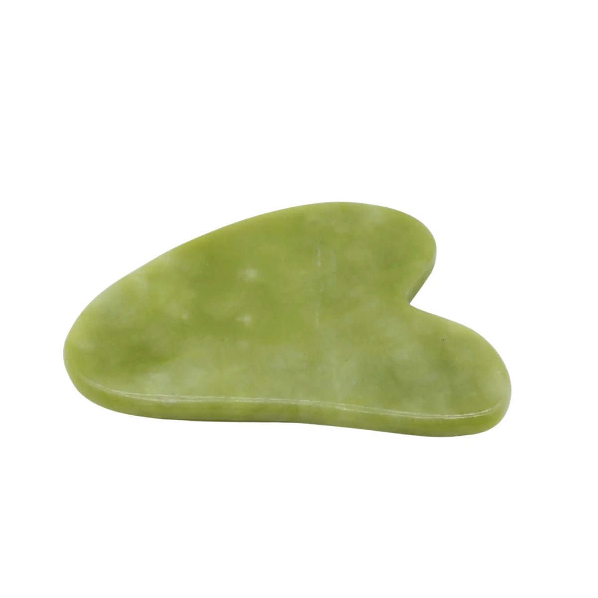 Gua Sha Facial Tool, Jade Green Lymphatic Drainage Facial Massage Tool