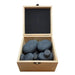 Hot Stone Polished Massage Set, 20 piece