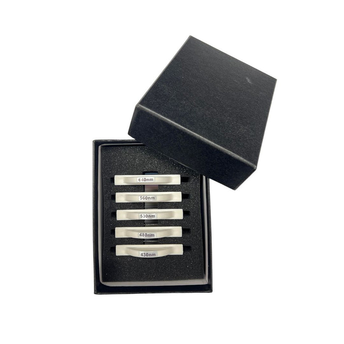 IPL Filter 5 piece Set (430nm, 480nm, 530nm, 560nm, 640nm) - 47mmx33mm