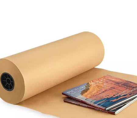 Kraft Paper Roll 24" x 1200" - Beauty Pro Supplies Canada