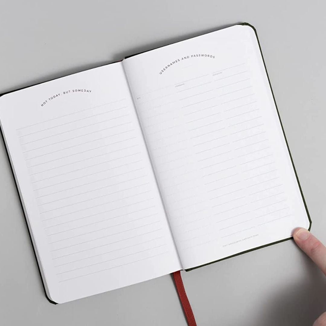 Letterfolk Planner / Notebook, Grey
