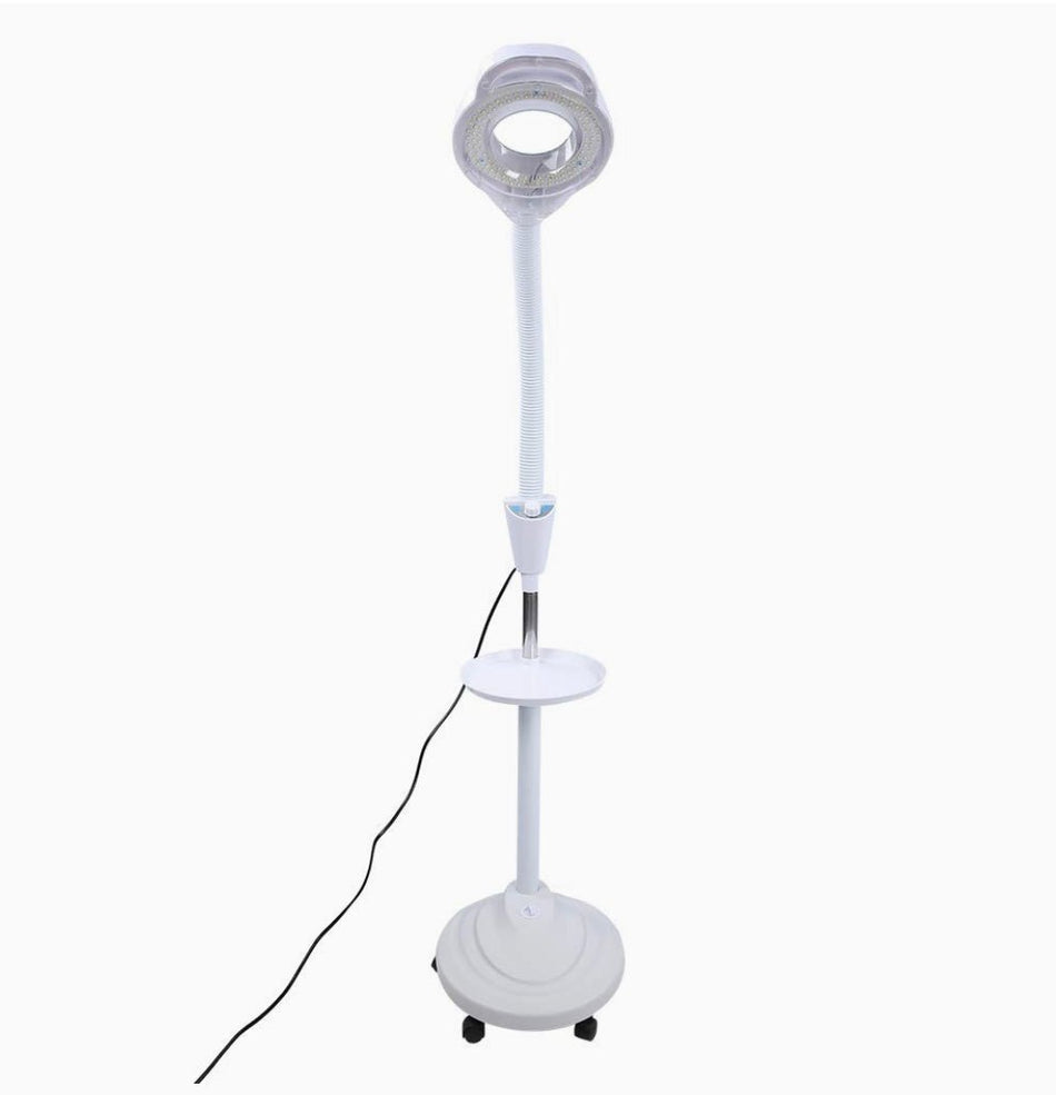 Magnifying Lamp, Floor Model Professional Spa LED 8x Magnifying Lamp - Beauty Pro Supplies Canada