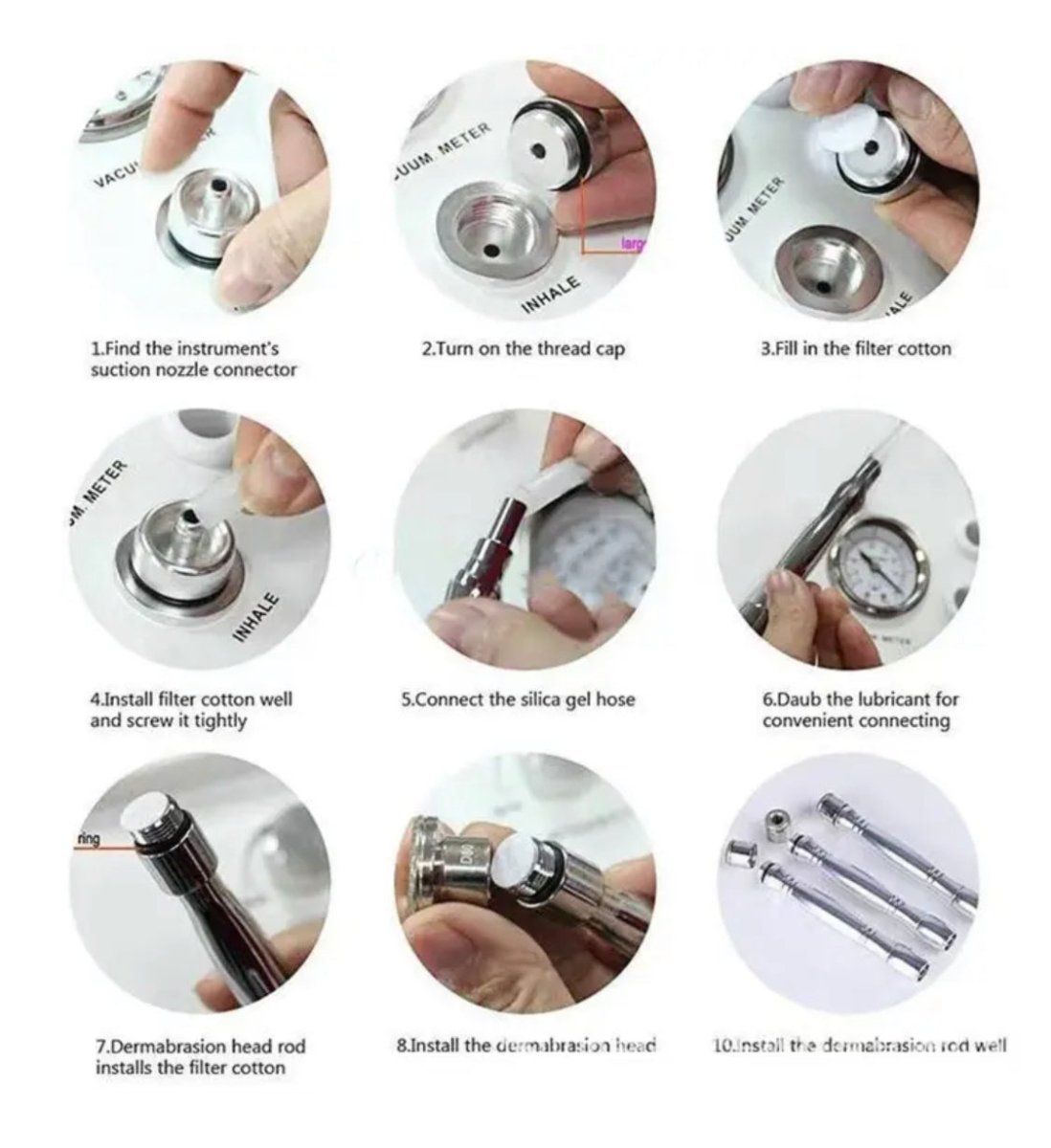 Microdermabrasion Tip Replacement, D-200 Face - Beauty Pro Supplies Canada