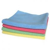 Microfiber Cloth, Assorted Colors, 30x30cm (10 Pack)