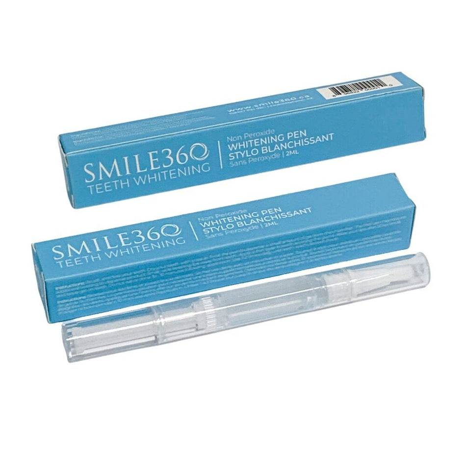 Smile360 Non-Peroxide Gel for Sensitive Teeth - Teeth Whitening Pen | 2 mL - Beauty Pro Supplies Canada