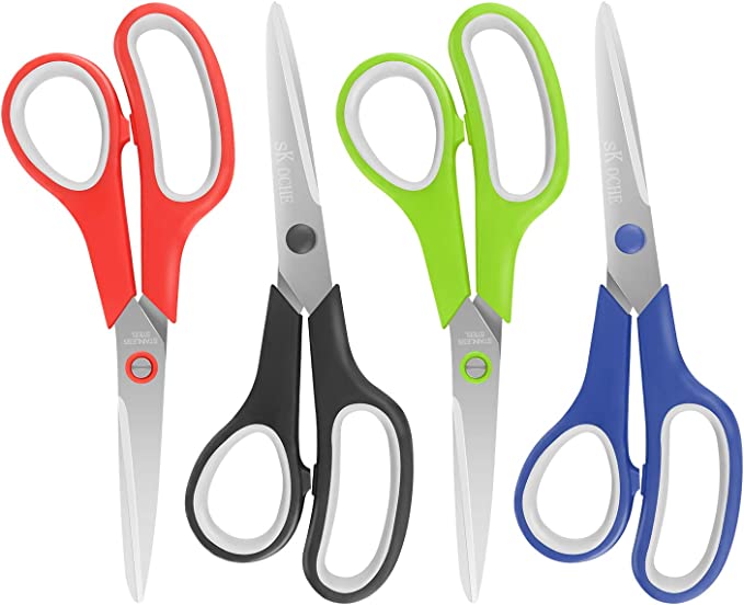 Office Scissors - Assorted Color - Beauty Pro Supplies Canada