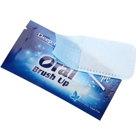 Oral Brush Up Teeth Whitening Wipes