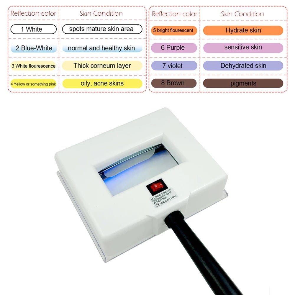 Portable Skin Analyzer Woods Lamp - Beauty Pro Supplies Canada