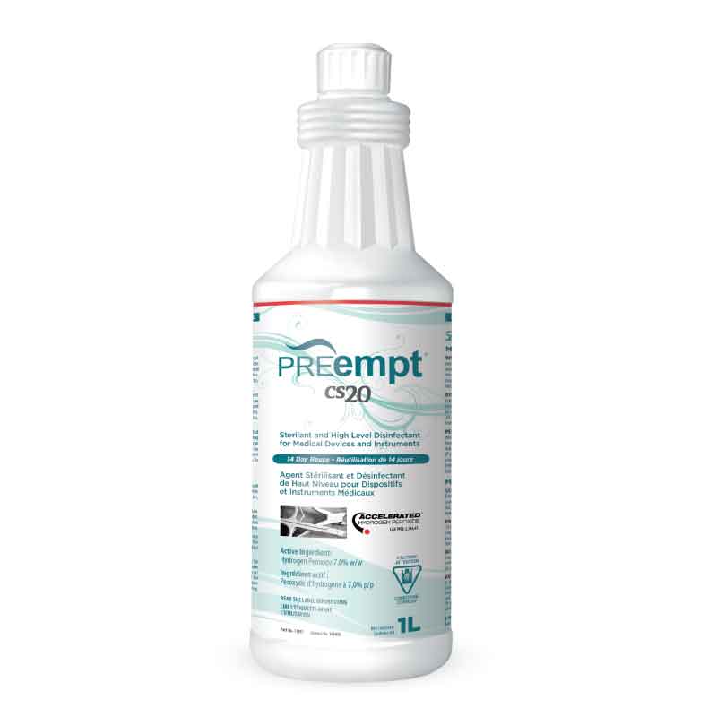 PREempt CS20 Disinfectant for Instrument + Devices (1 Litre) — Beauty ...