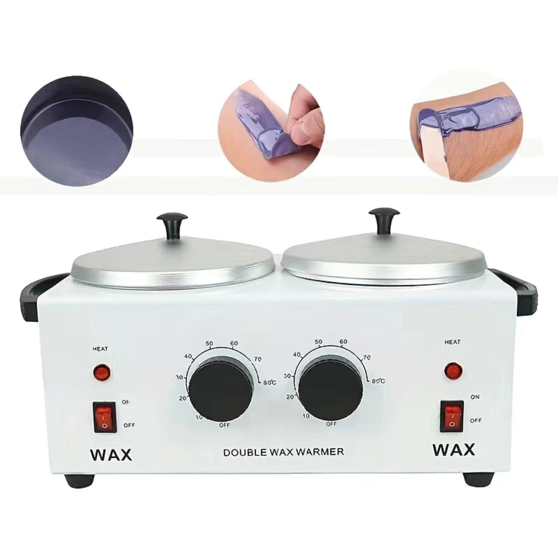 Professional Double Wax Warmer Pot - Electric Wax Heater