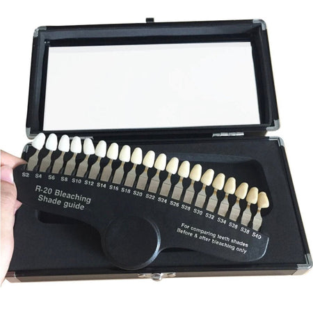 Professional R20 Teeth Whitening Shade Guide | Show Results with Teeth Whitening Before + Afters