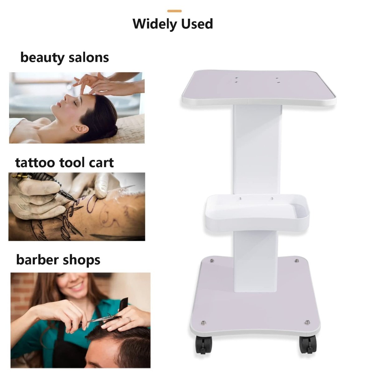 Professional Spa Trolley Salon Equipment Cart for Beauty Equipment