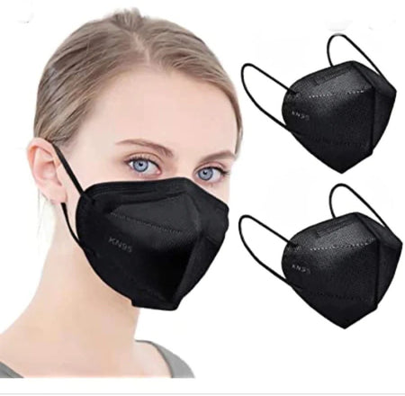 Protective Face Masks - KN95 | Non-Medical | Black | Pack of 10 - Beauty Pro Supplies Canada