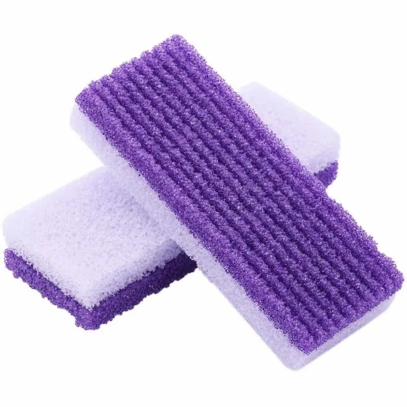 Pumice Sponge Pedicure Buffing Pad, Purple - Beauty Pro Supplies Canada
