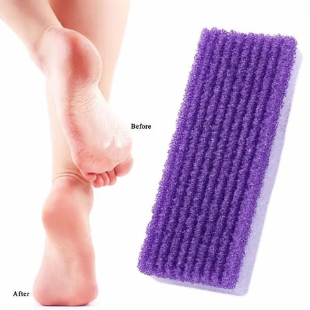 Pumice Buffing Block Sponge for Pedicures, Purple