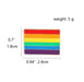 Lapel Pin - Rainbow Pride Flag Enamel Pin for Aestheticians