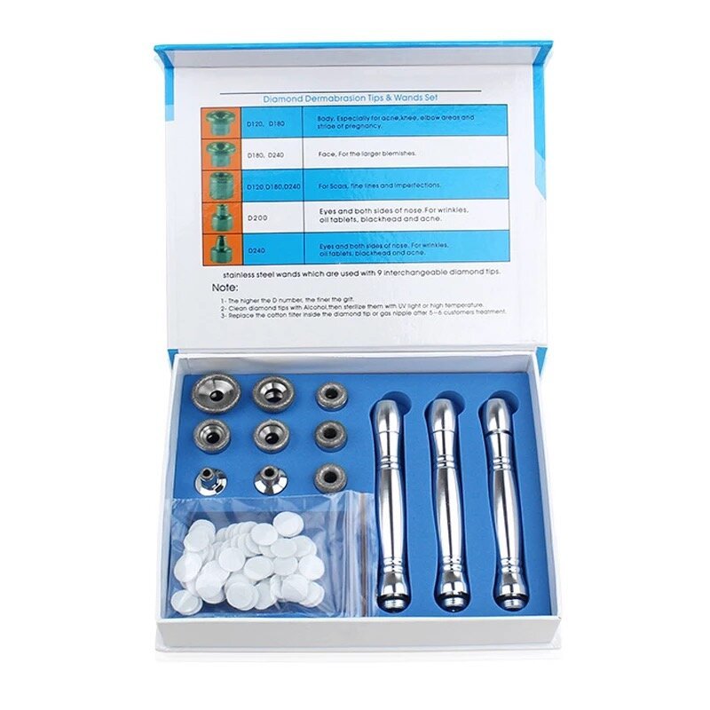 Microdermabrasion Replacement Diamond Tips - Full Set