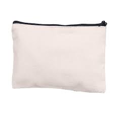 Reusable Canvas Makeup Bag