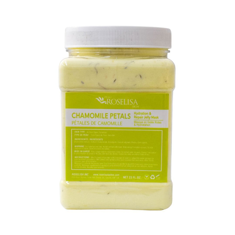 Roselisa Chamomile Petals Jelly Mask - Hydration & Repair (725 g/23 oz) - Beauty Pro Supplies Canada