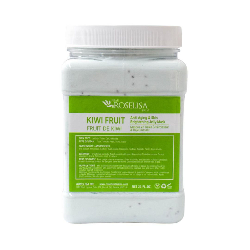 Roselisa Kiwi Fruit Jelly Mask - Brightening & Anti-Aging (725 g/23 oz) - Beauty Pro Supplies Canada