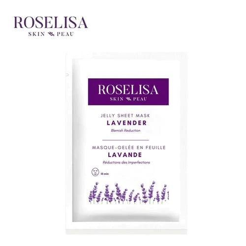 Roselisa Lavender Jelly Sheet Mask - Blemish Reduction (42g) - Beauty Pro Supplies Canada