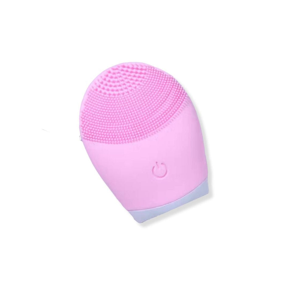 Silicone Exfoliating Facial Brush - Pink