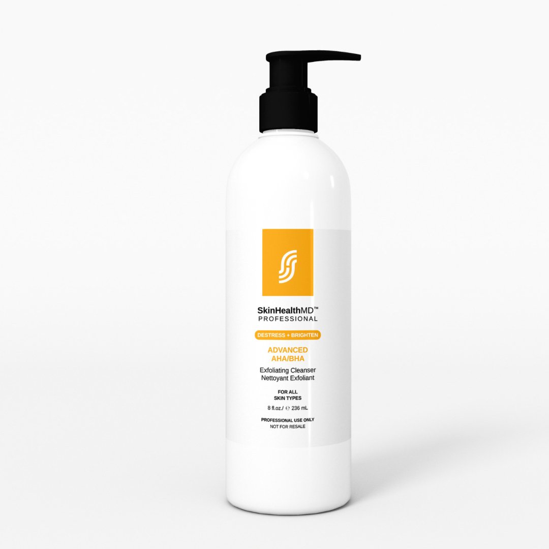SkinHealthMD Professional Advanced AHA / BHA Exfoliating Cleanser (8 oz/236ml) - Beauty Pro Supplies Canada