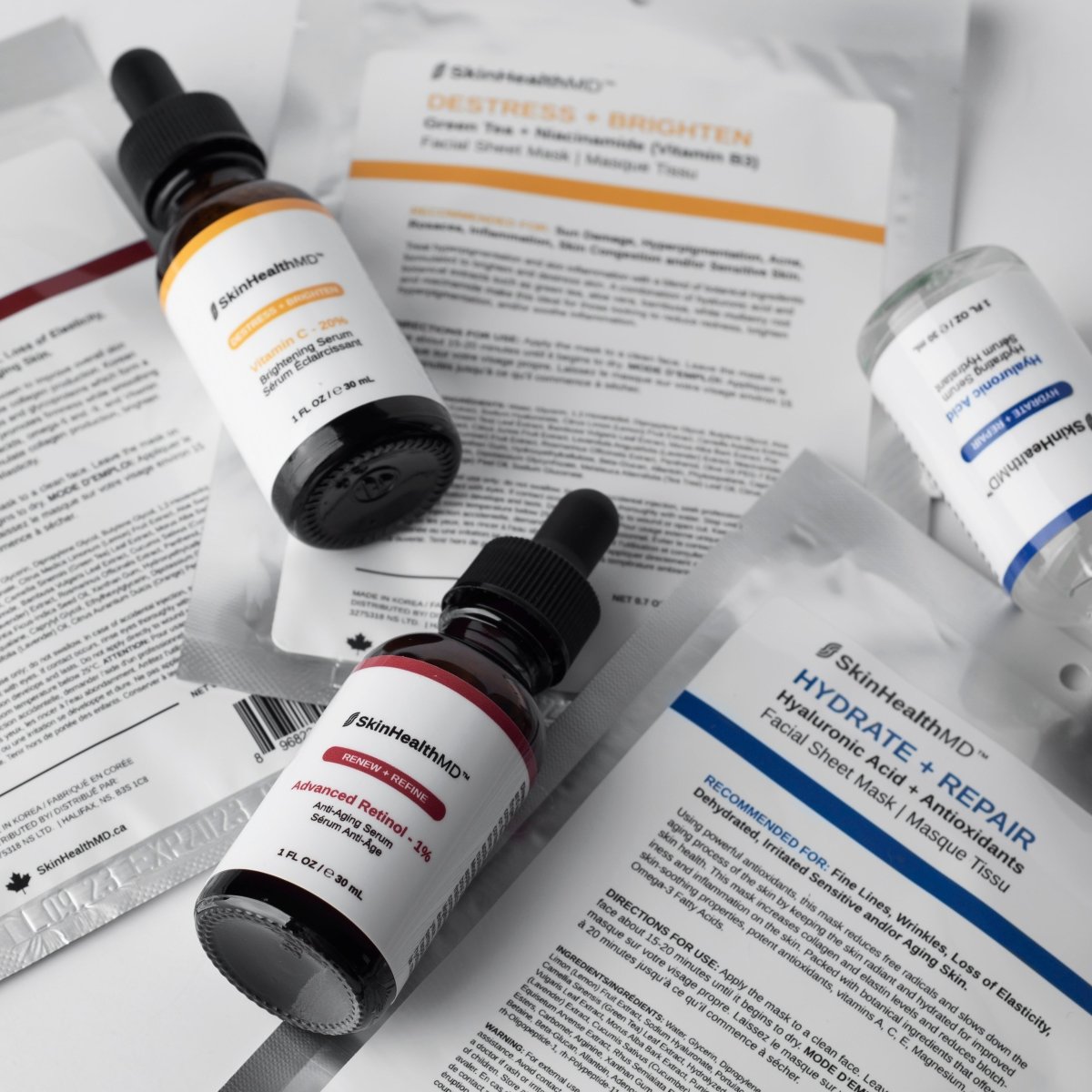 SkinHealthMD Retailer Launch Bundle, 6 Top SKU's, Tester + Promo Material - Value of $1,065