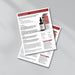 SkinHealthMD Serum Collection POS Foam Board Easel Display, 8.5" x 11"