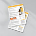 SkinHealthMD Serum Collection POS Foam Board Easel Display, 8.5" x 11"