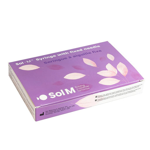 Sol-Care 0.3ml 31G x 5/16" Ultra-Fine Botox / Neuromodulator Cosmetic Syringes, 30/box