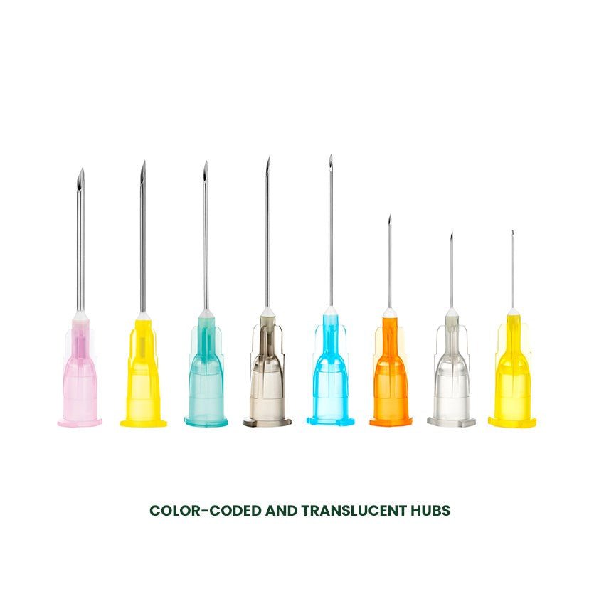 SOL-M Hypodermic Needle 27G x 0.5", 100 each - Beauty Pro Supplies Canada