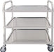 Spa Equipment Cart, 3 Tier Stainless Steel