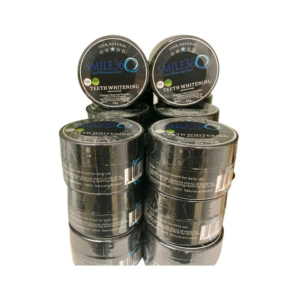 Teeth Whitening Charcoal Powder - 30g | Old Packaging Blowout | Retail Ready - Beauty Pro Supplies Canada - Spa Retail