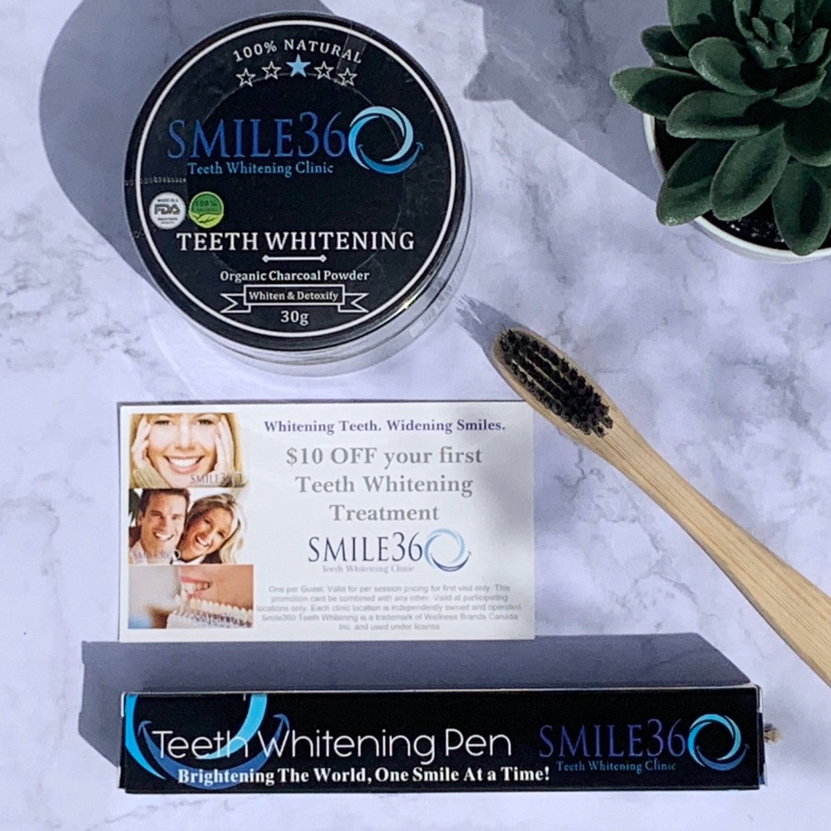 Teeth Whitening Charcoal Powder - 30g | Old Packaging Blowout | Retail Ready - Beauty Pro Supplies Canada - Spa Retail