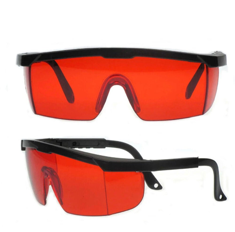 LED / UV Teeth Whitening Goggles, Red LED UV Protection Safety Glasses