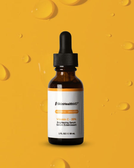 TESTER - SkinHealthMD Vitamin C 20% Brightening Serum | Destress + Brighten Series (1 oz/30ml)