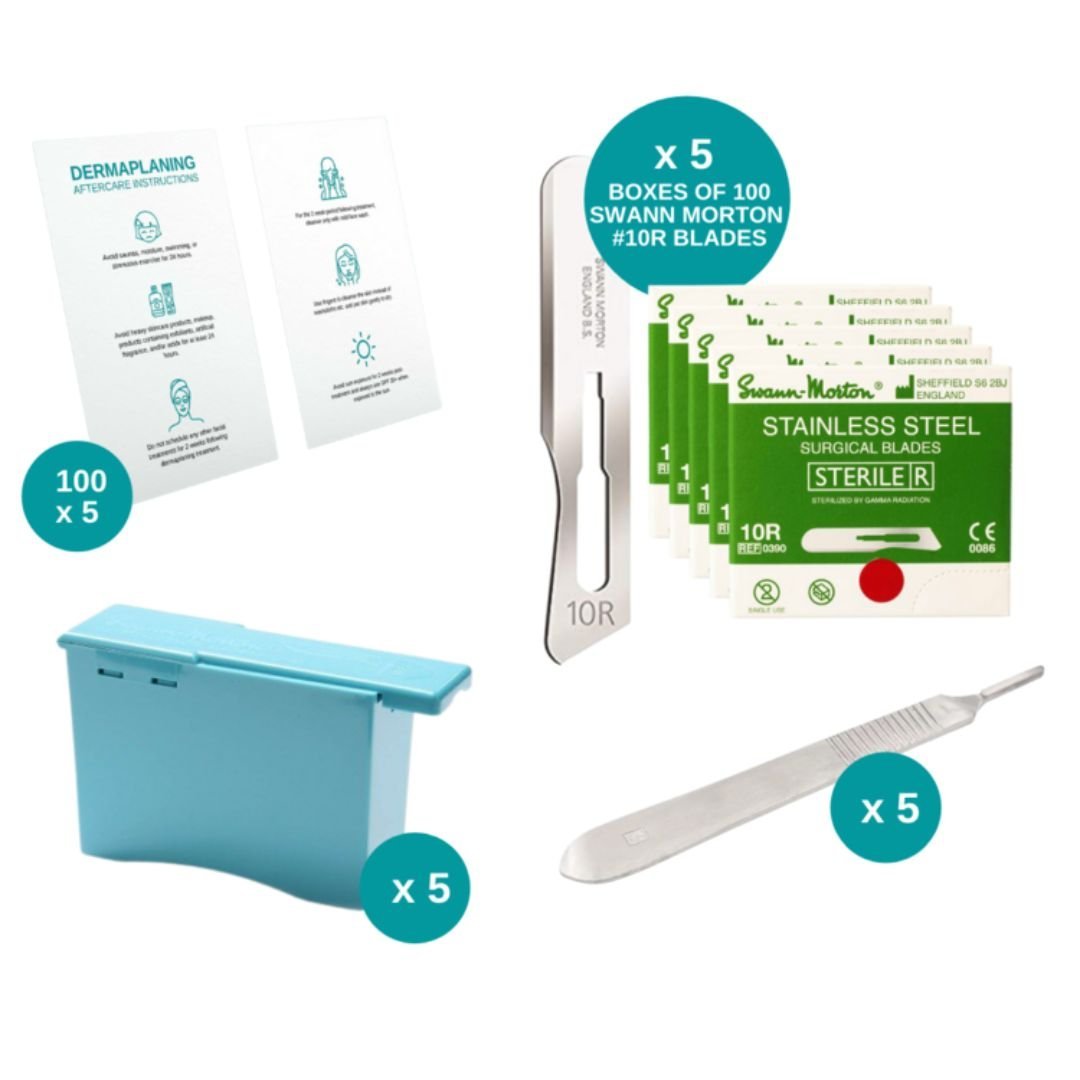 THE AESTHETIC EDUCATORS Bundle - Dermaplaning Kits for Students - Beauty Pro Supplies Canada