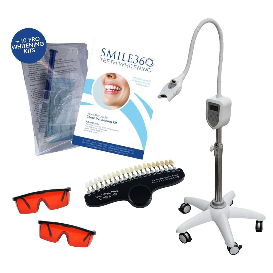 THE ESSENTIALS - Floor Model Teeth Whitening Package - Beauty Pro Supplies Canada