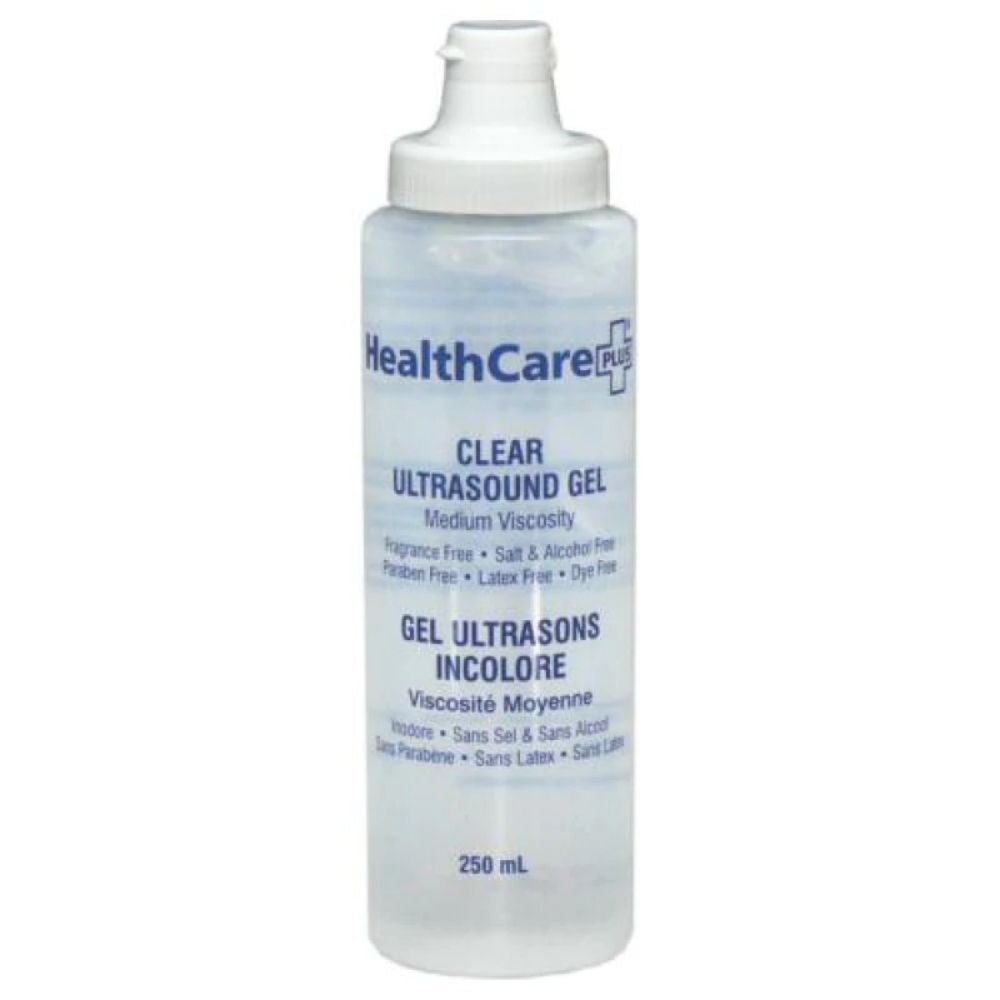 Ultrasound Gel / Laser Gel, Clear Medium Viscosity (250 ml) Canada